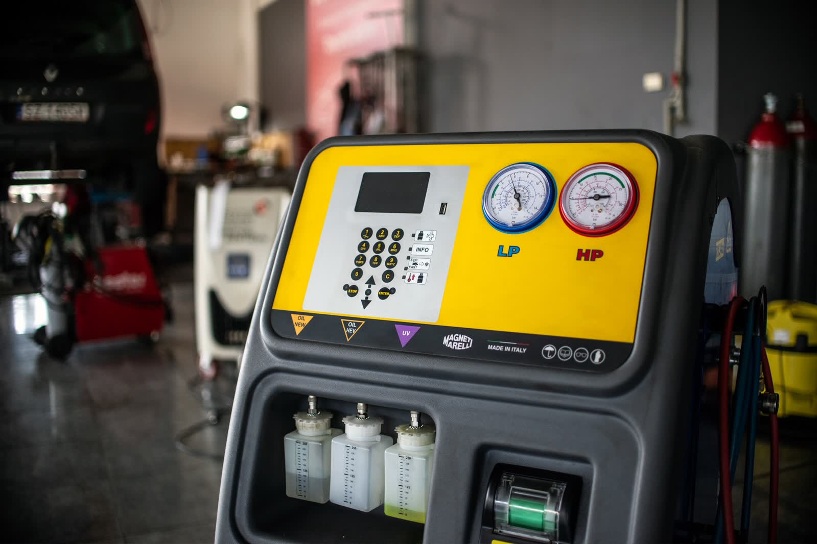 Arval Center MOTOER - serwis marki SEAT (poczekalnia i miejsce do pracy)