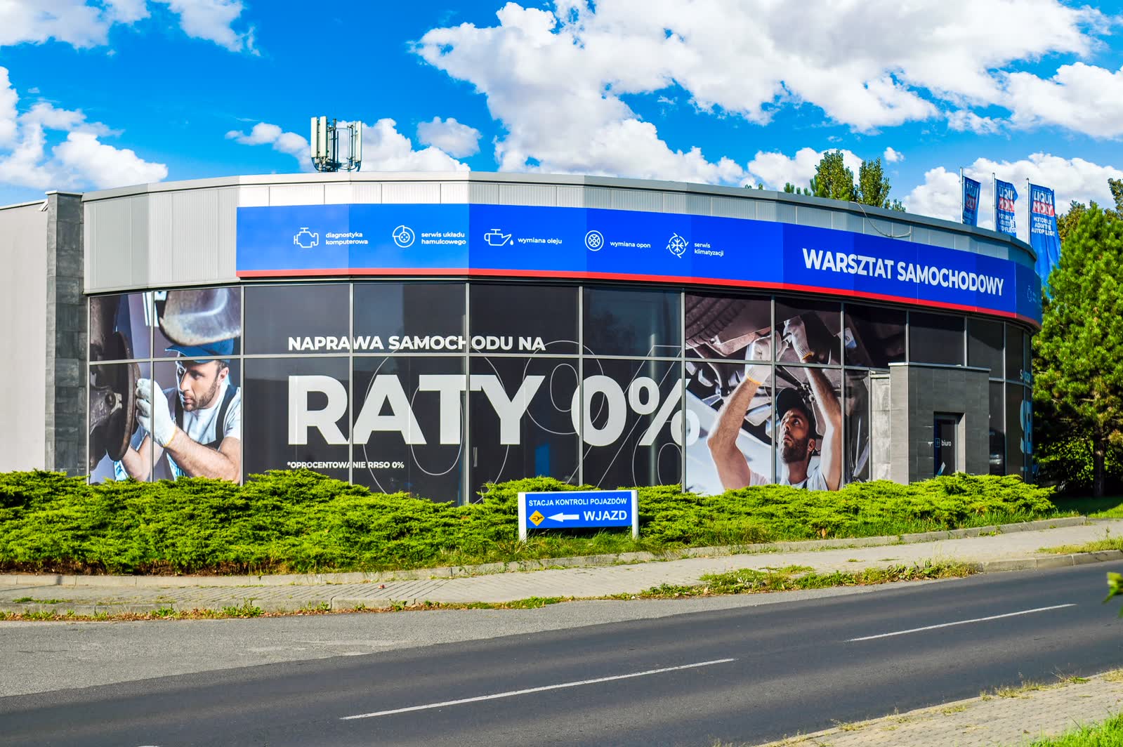 Arval Center MOTOER - serwis marki Toyota (strefa przyjęcia)