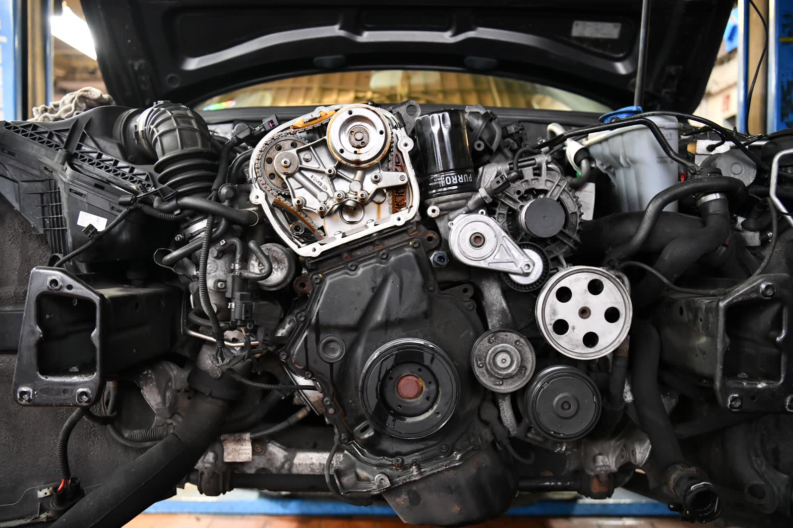 Arval Center MOTOER - usługa ustawienie świateł (strefa przyjęcia)