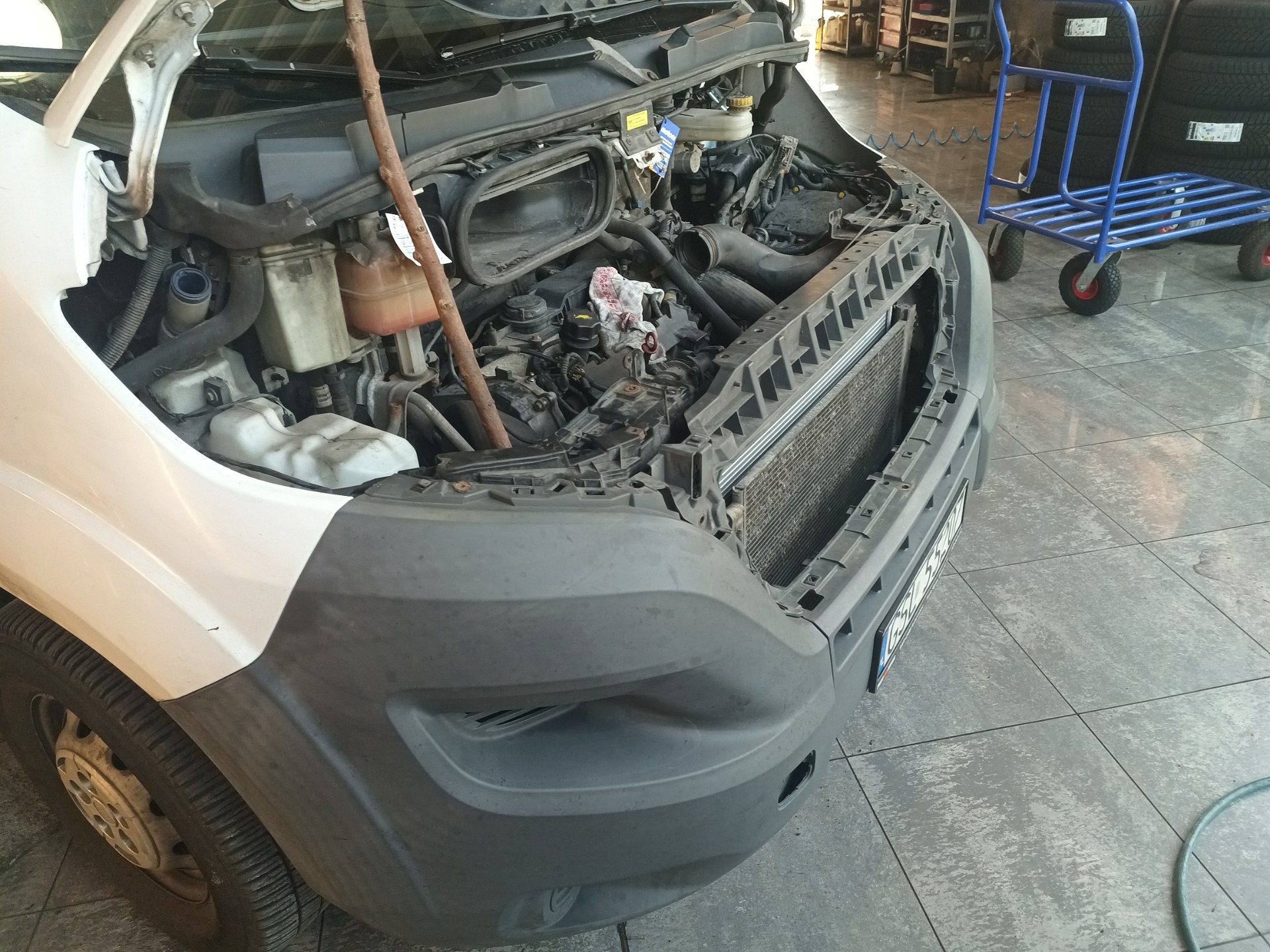 Przód - FIAT DUCATO Platforma / podwozie