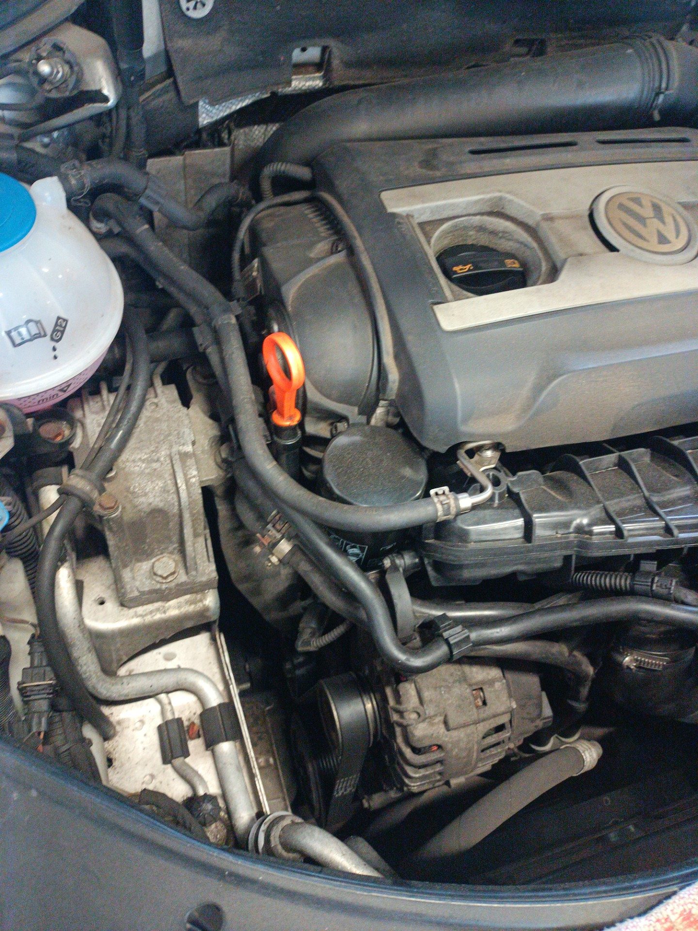 Sprawdzenie szczelności - VW PASSAT B6